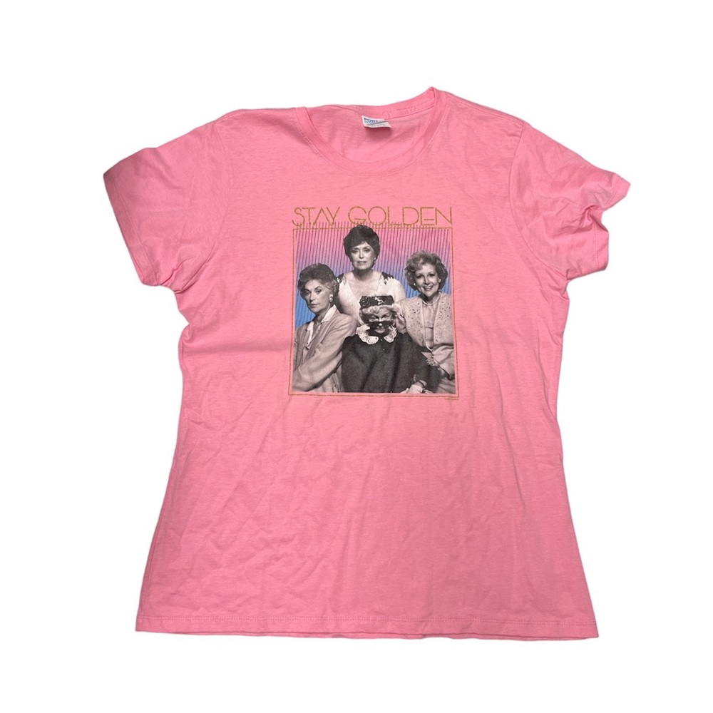 NWOT Golden Girls t-shirt “Stay Golden”. Size: Large